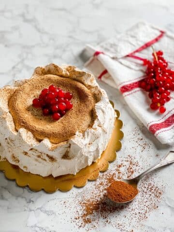 Gingerbread Pavlova Recipe