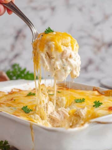Cheesy Angel Chicken and Rice Recipe