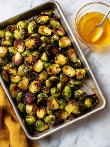 Hot Honey Brussels Sprouts Recipe