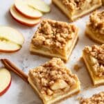 Apple Cheesecake Bars with Oat Streusel Recipe