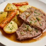 Beef Chuck Roast Pot Roast with Potatoes and Carrots Recipe