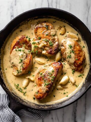 Creamy Garlic Chicken Recipe