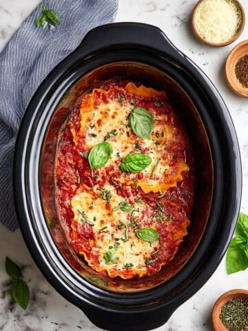 Effortless Crock Pot Lasagna with Jar Sauce Recipe