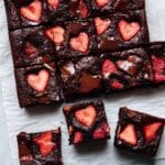 Strawberry Swirl Chocolate Brownies Recipe