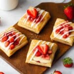 Easy Strawberry Cheesecake Danish Recipe