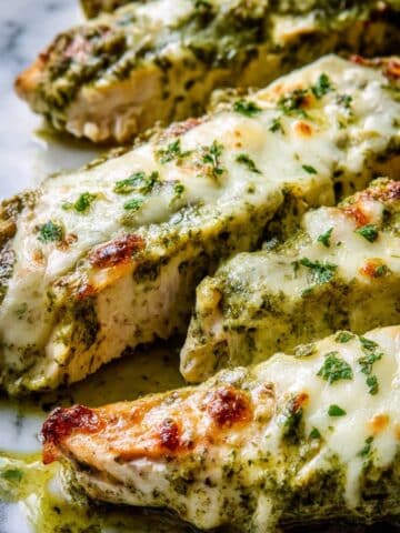 Easy Baked Pesto Chicken Recipe