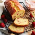 Strawberry Shortcake Bread (No Mixer!) Recipe