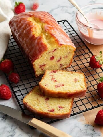 Strawberry Shortcake Bread (No Mixer!) Recipe