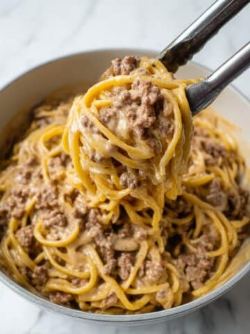 Garlic Butter Beef Pasta Recipe