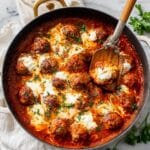 Herb Ricotta Meatballs in Marinara Sauce Recipe