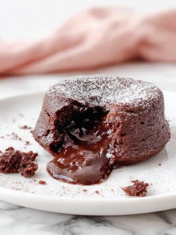 Air Fryer Protein Lava Cake Recipe
