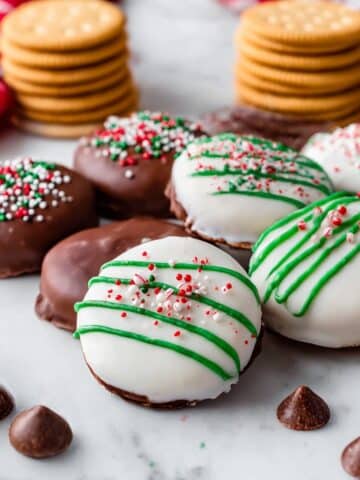 Ritz Cookies with Peanut Butter and Chocolate Coating Recipe