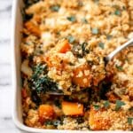 Butternut Squash and Kale Casserole with Parmesan and Sage Recipe