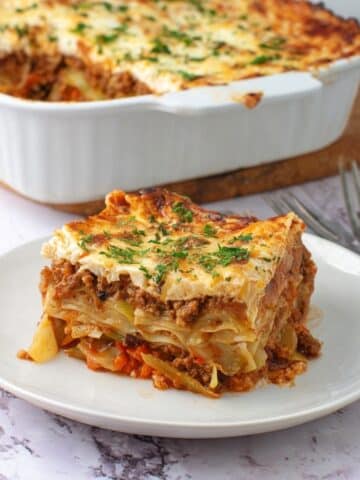 Italian Unstuffed Cabbage Roll Casserole Recipe