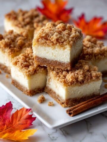Apple Crisp Cheesecake Bars Recipe