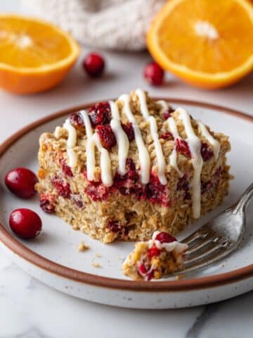 Cranberry Orange Baked Oatmeal Recipe