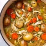 Hearty Chicken Stew with Potatoes and Herbs Recipe