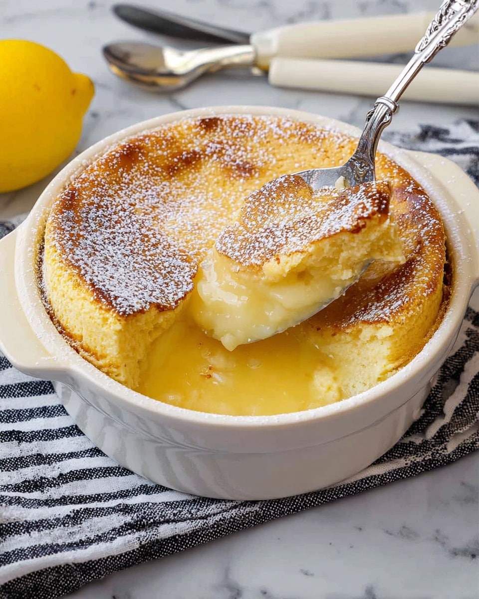 Magic Self-Saucing Lemon Pudding: Irresistible & Easy Dessert