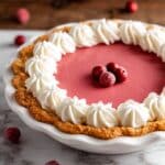 Cranberry Custard Pie with Ginger Pastry Recipe