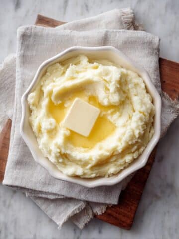 Rosemary Garlic Mashed Potatoes Recipe