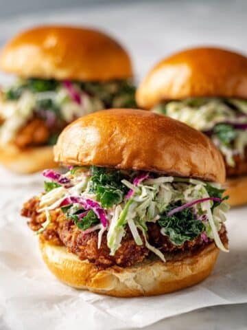 Tangy Thai Fried Chicken Sandwich Recipe