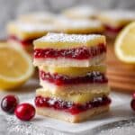 Cranberry Lemon Bars Recipe