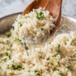 Garlic Parmesan Rice Recipe
