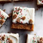 Gingerbread Cookie Bars Recipe