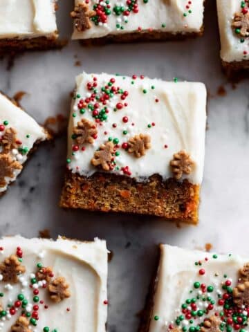 Gingerbread Cookie Bars Recipe