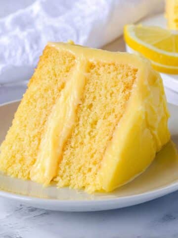 Soft Lemon Cake Recipe
