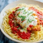 Classic Chicken Parmesan with Melty Mozzarella and Parmesan Recipe