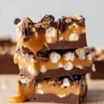 Salted Caramel Pretzel Bark Recipe