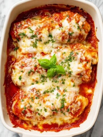 Cheesy Mozzarella Chicken Bake Recipe