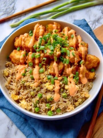 Bang Bang Chicken Fried Rice Recipe