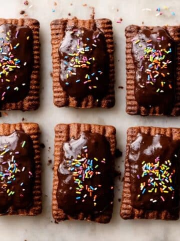 Homemade Fudge Chocolate Pop Tarts Recipe