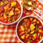 Hearty Hamburger Soup Recipe