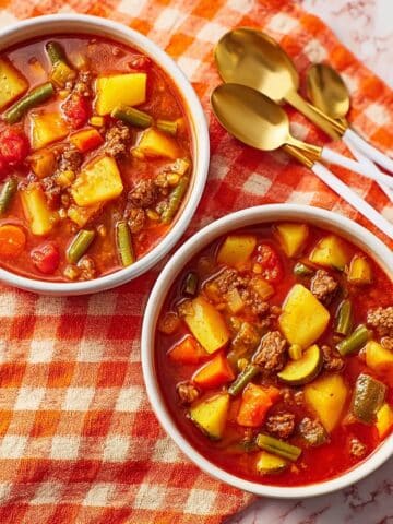 Hearty Hamburger Soup Recipe