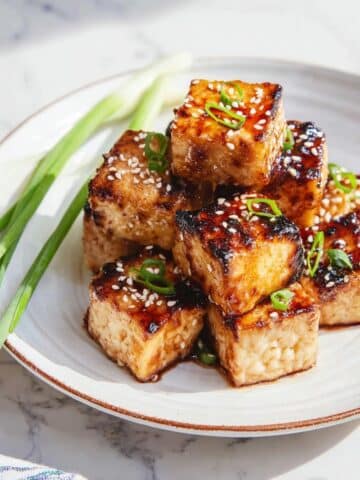 Teriyaki Tofu in Air Fryer Recipe