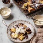 Sweet Noodle Kugel with Cognac-Soaked Raisins Recipe