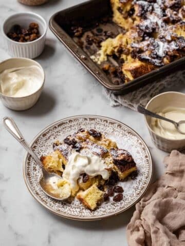 Sweet Noodle Kugel with Cognac-Soaked Raisins Recipe