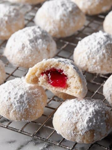 Cherry Snowball Cookies Recipe