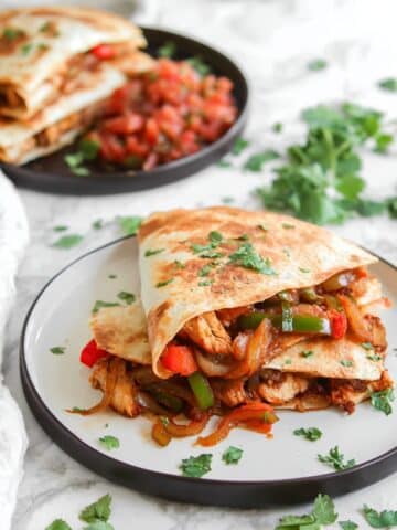 Chicken Fajita Quesadillas Recipe