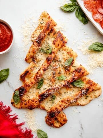 Holiday Tree Pull-Apart Pizza Recipe