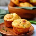 Easy Cheddar Jalapeno Cornbread Muffins Recipe