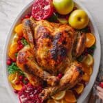 Juicy and Crispy Spatchcock Turkey with Lemon Herb Butter Recipe