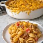 One Pot Cheesy Taco Mac Recipe