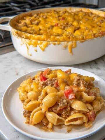 One Pot Cheesy Taco Mac Recipe