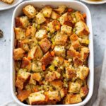 Easy Buttery Herb Vegan Stuffing Recipe