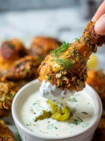 Dill Pickle Chicken Wings Recipe