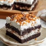Butterfinger Caramel Poke Cake Recipe